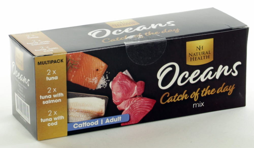 Natural Health Cat Oceans Catch Of The Day 6X85 Gram