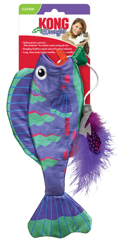 Kong Wrangler Angler Fish Assorti 53 CM