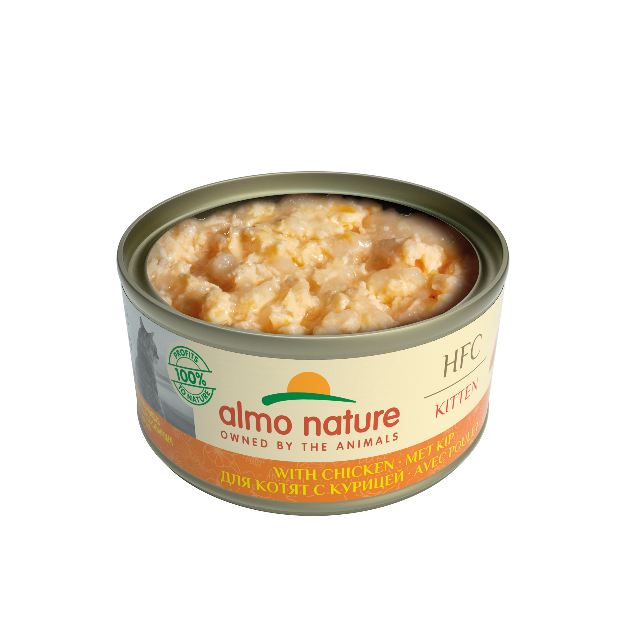 Almo Nature HFC Cat Kitten Kip 70 Gram