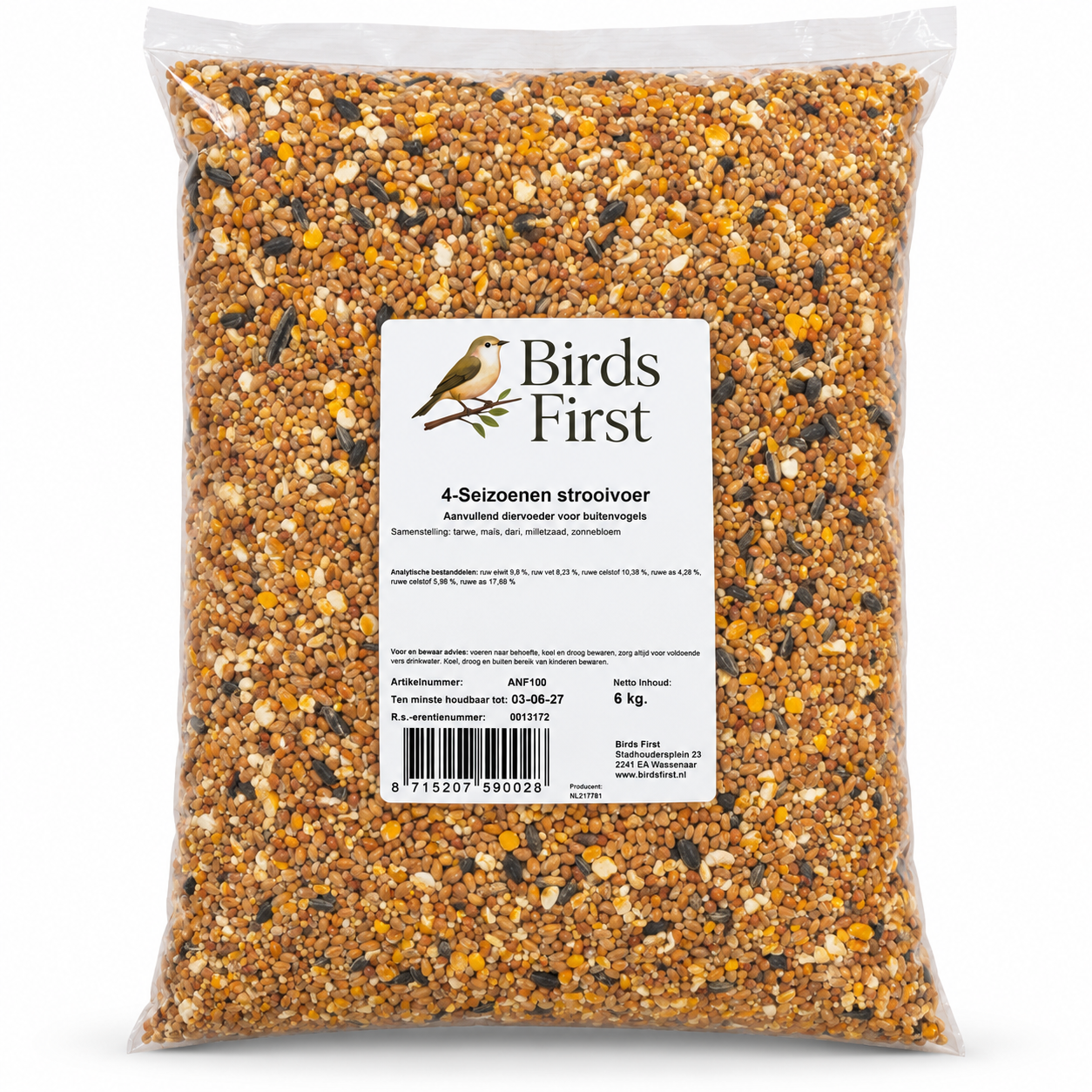 Birds First Strooivoer voor Tuinvogels 5 kg