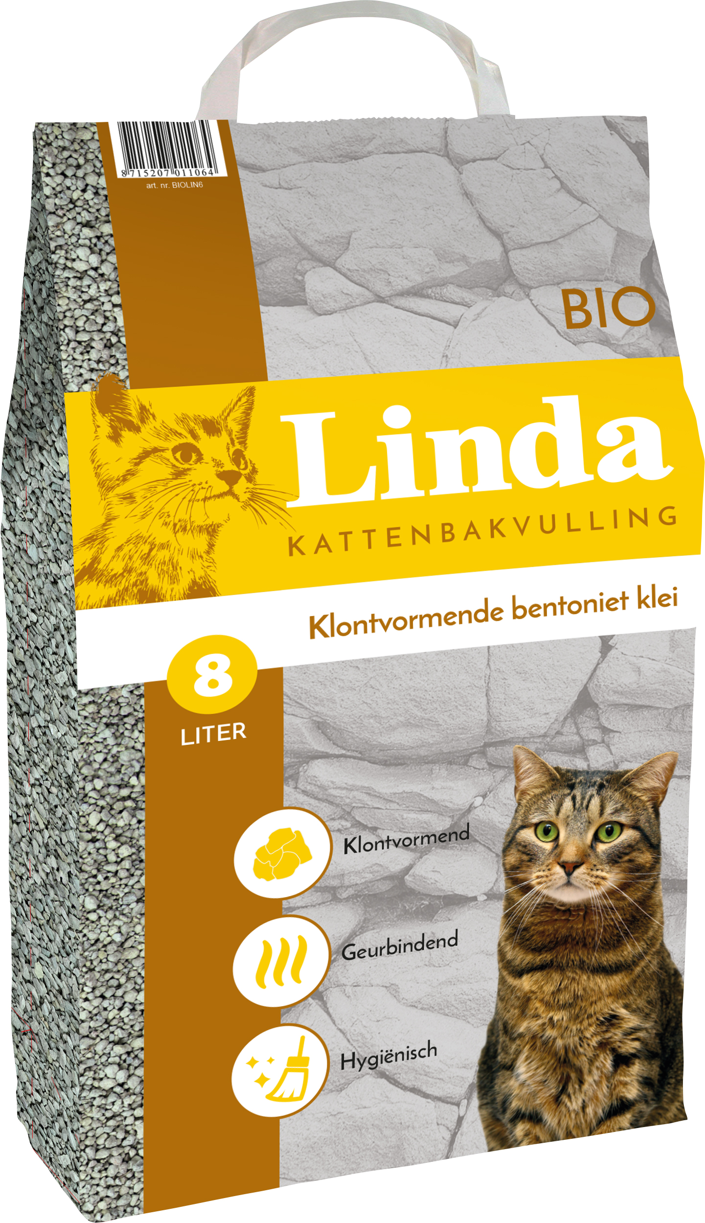 Linda Bio-Kattenbakvulling 8 Liter