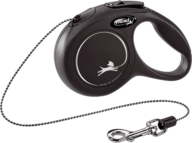 Flexi New Classic Koord XS Zwart 3 Meter