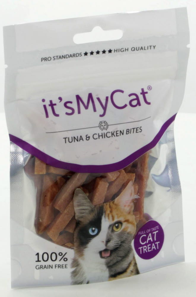 It's My Cat Treat Tuna & Chicken Bites 50 Gram