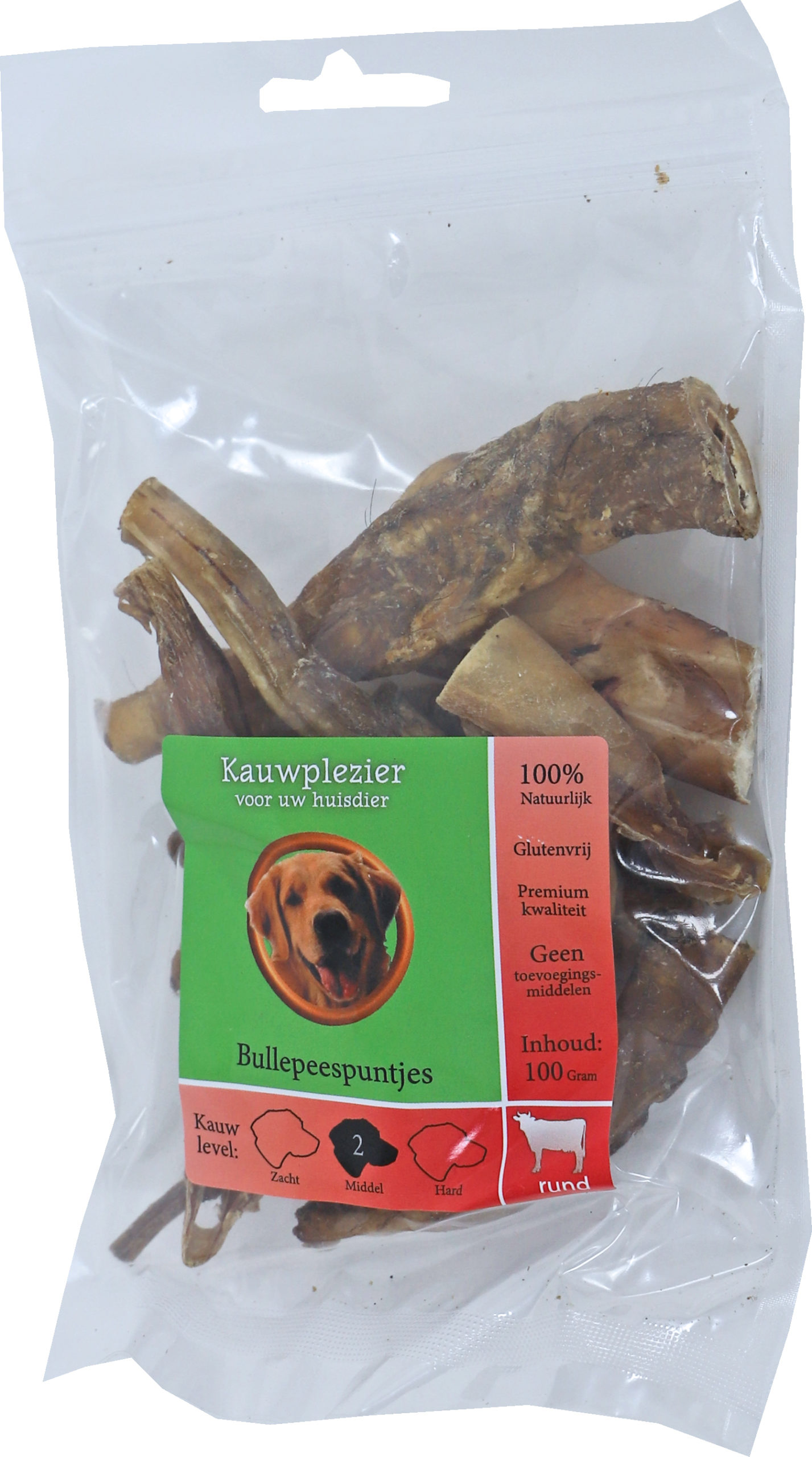 Bullepeespuntjes Zak Van 100 Gram