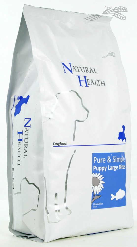 Natural Health Puppy Fish & Rice Large Bite