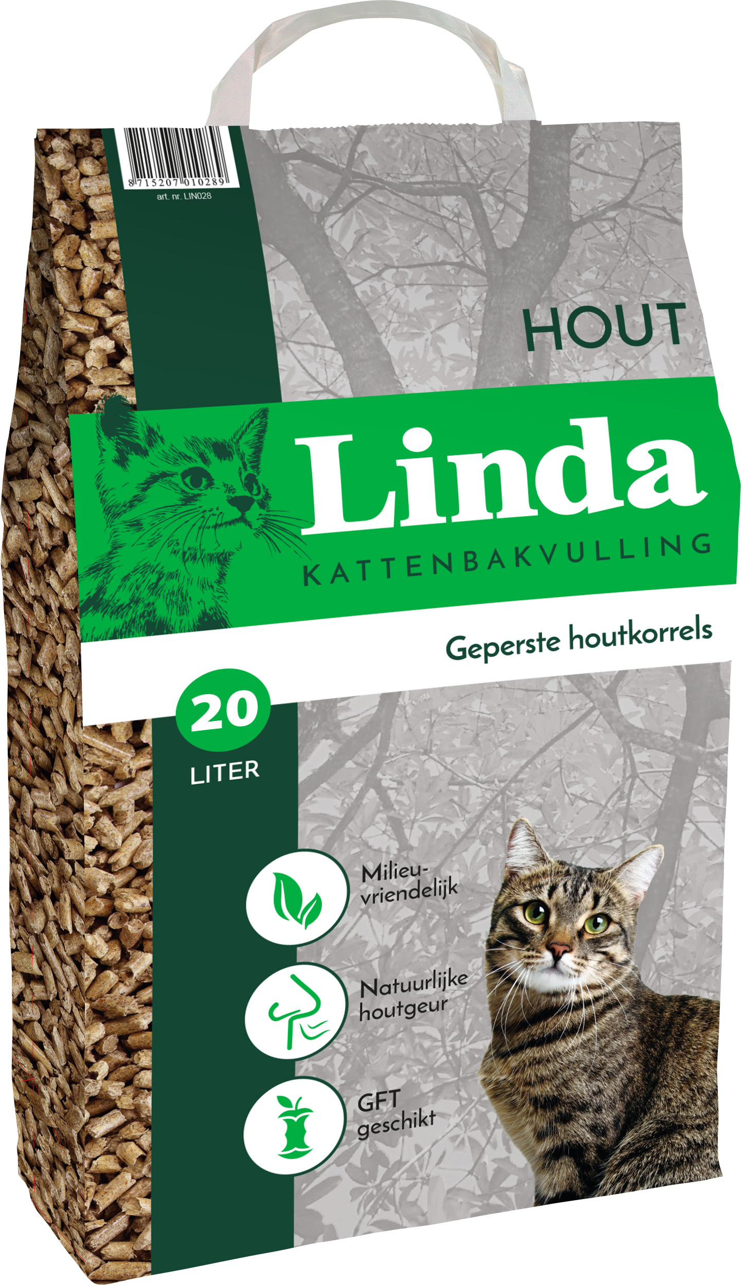 Linda Hout 20 Liter