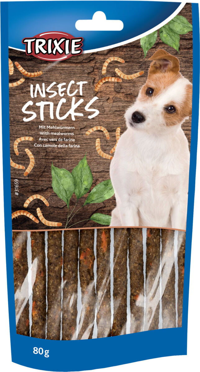 Trixie Insect Sticks Met Meelwormen 80 gram 