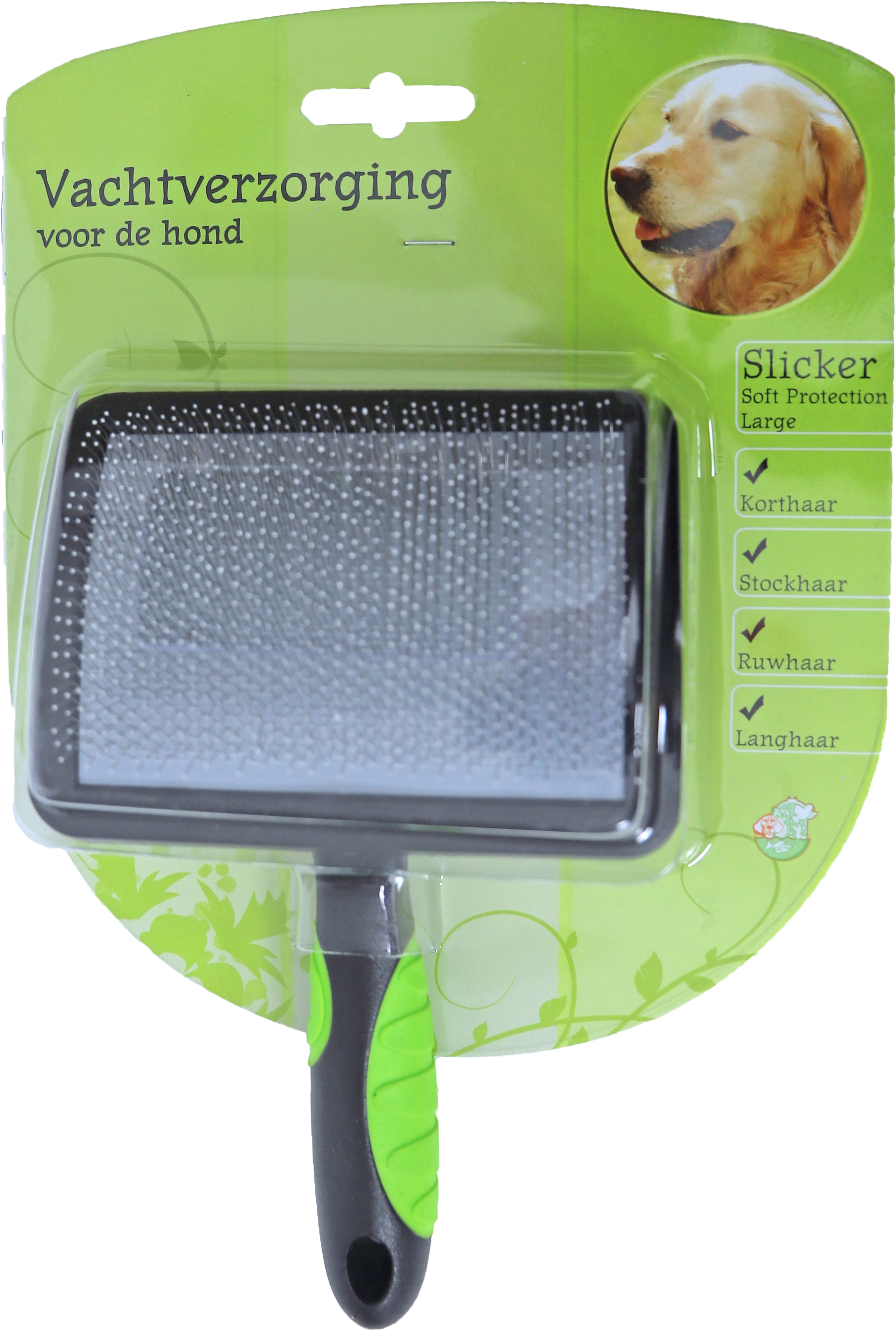 Hondenborstel Slicker Soft Large