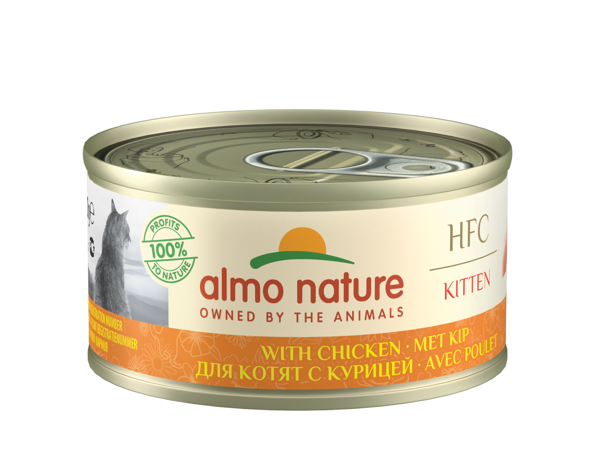 Almo Nature HFC Cat Kitten Kip 70 Gram