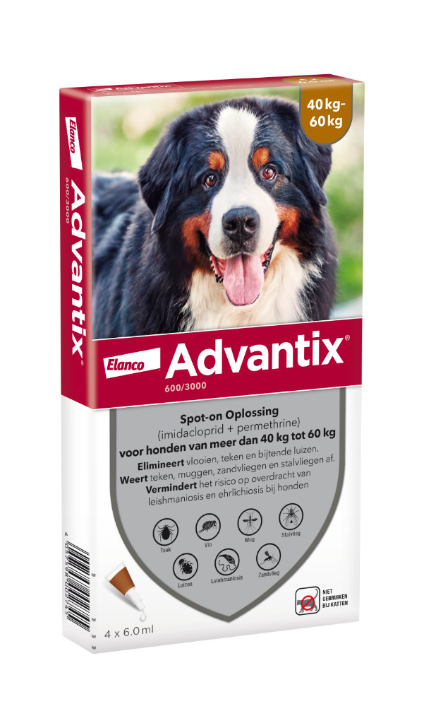 Advantix Spot-On Hond 600 4 PIP