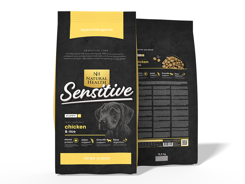 Natural Health Dog Chicken & Rice Puppy Large