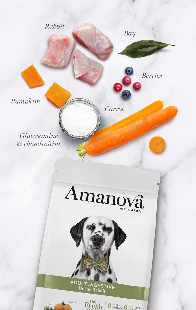 Amanova Adult Digestive Divine Rabbit