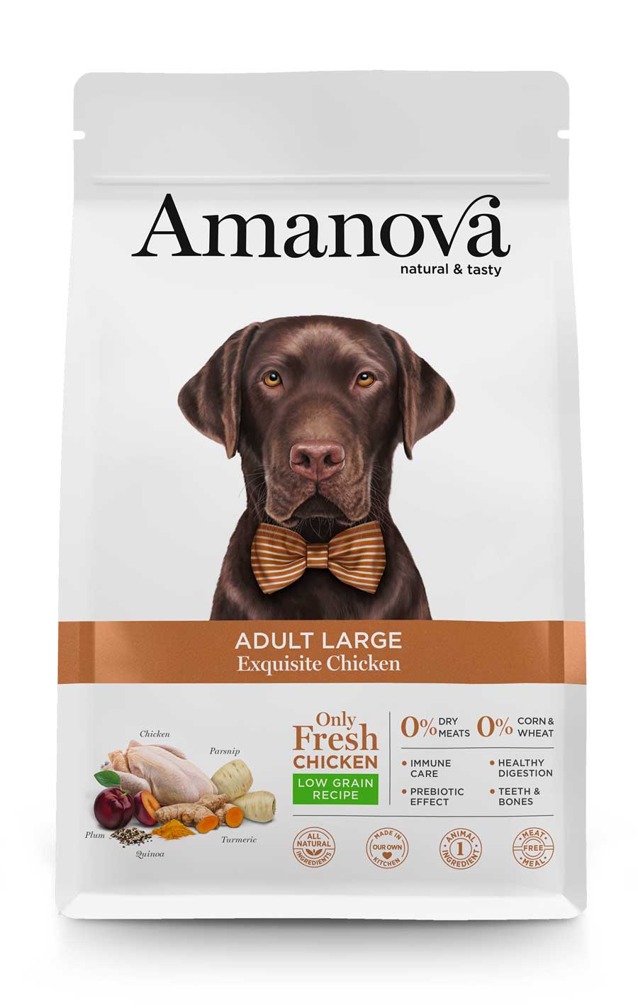 Amanova Adult Large Exquisite Chicken 12KG