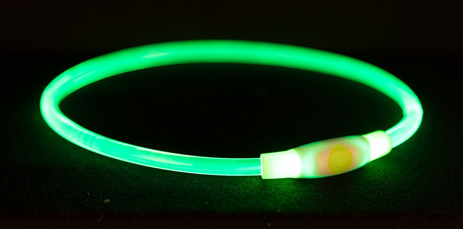 Trixie USB Lichtgevende Halsband Groen