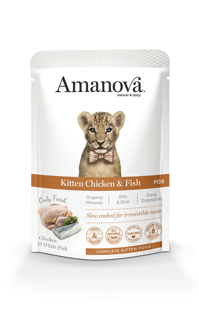 Amanova Kitten Chicken & Fish 85 Gram