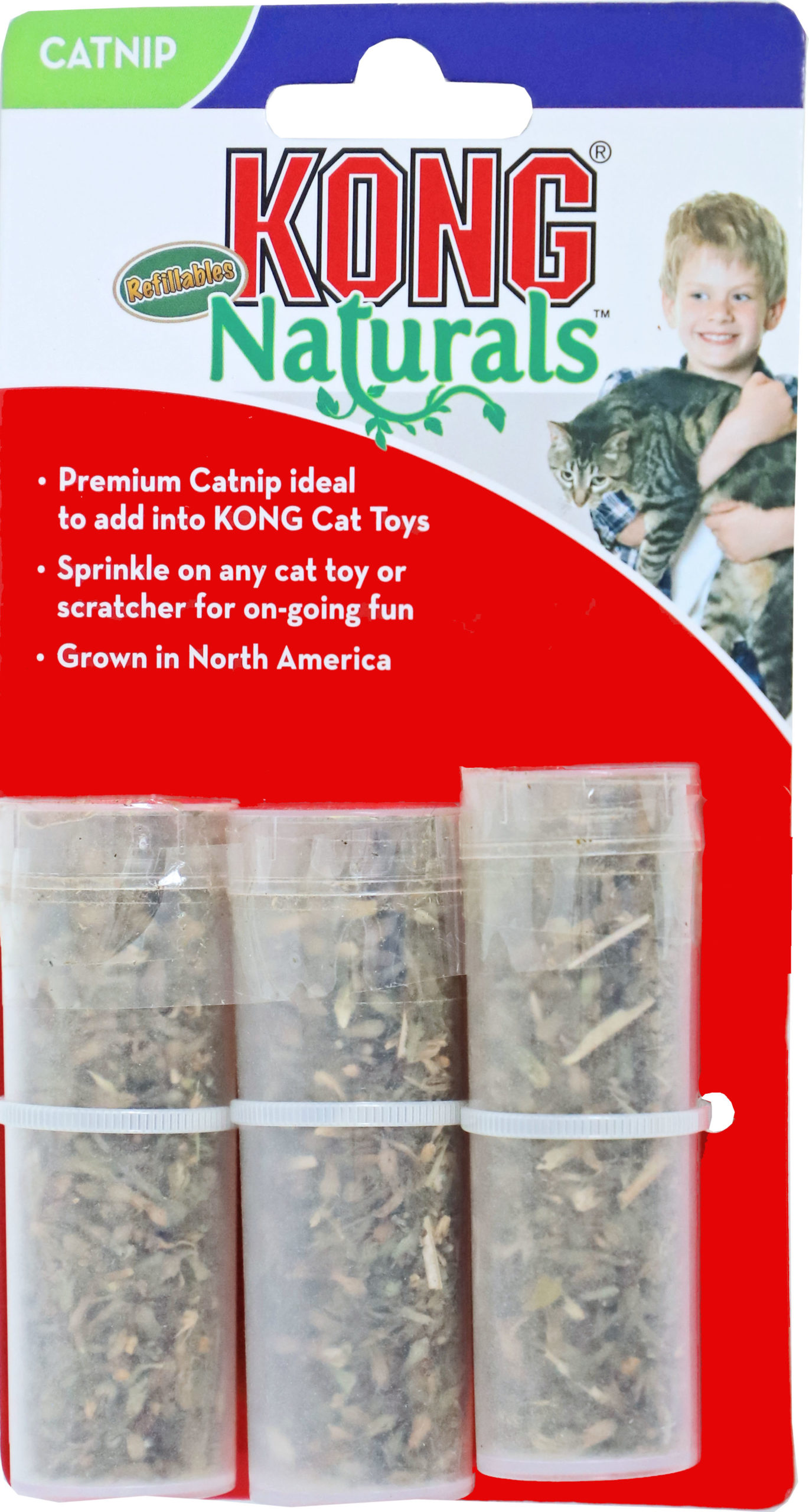 Catnip Tubes Kaart 3 stuks