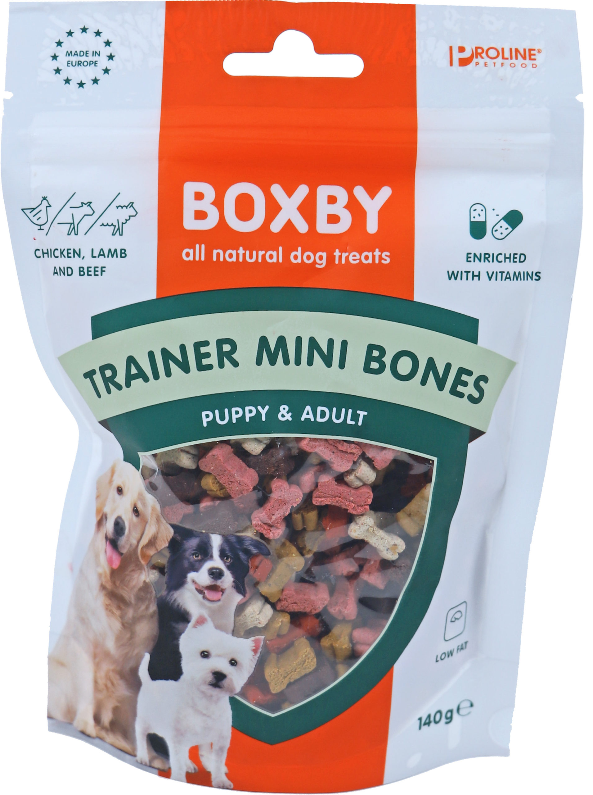 Proline Boxby Trainer Mini Bones 140 Gram