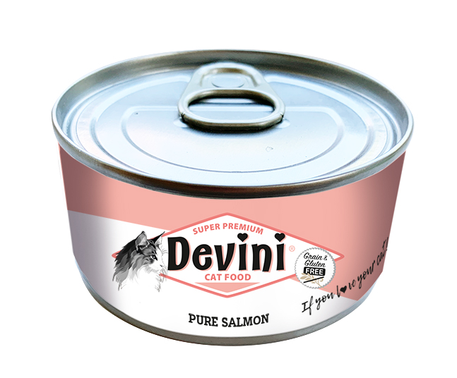 Devini Cat Pure Salmon 70 Gram