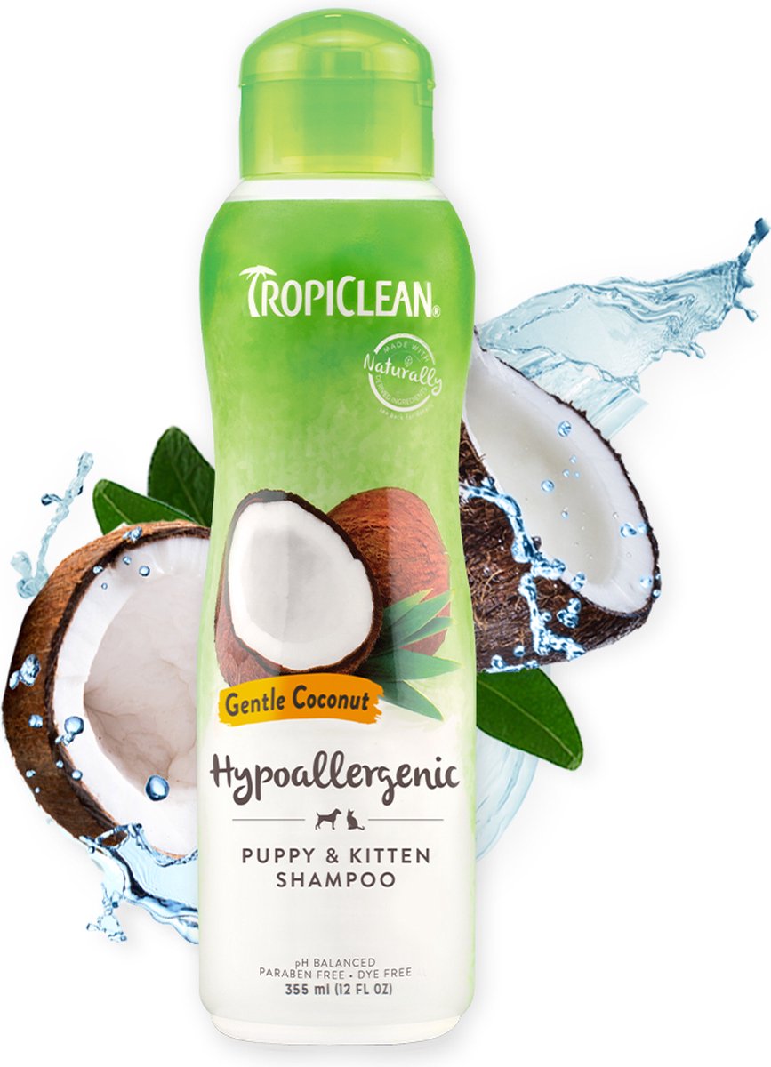 Tropiclean Gentle Coconut Shampoo 355 ML