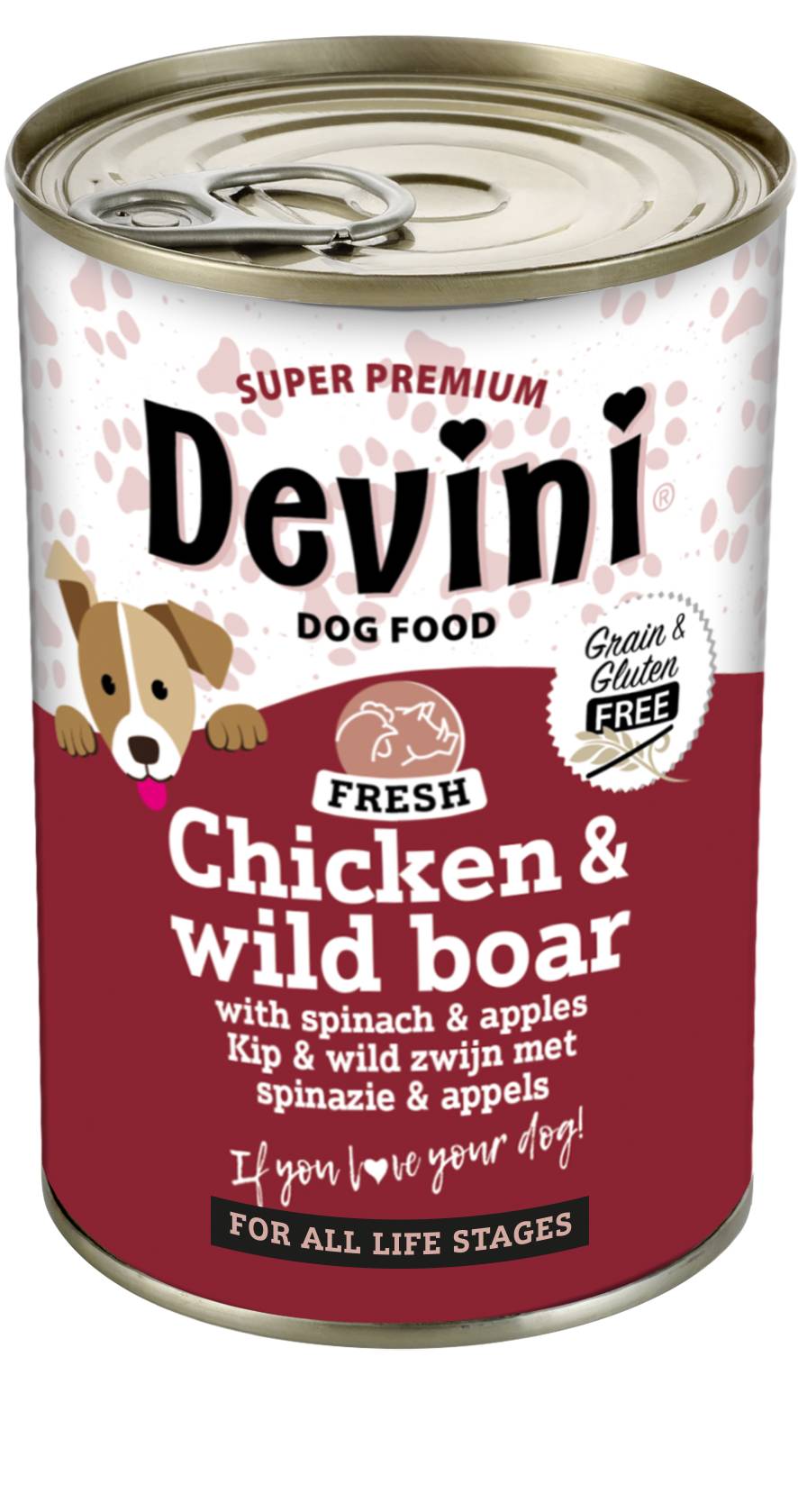 Devini Chicken & Wild Boar 400 gram
