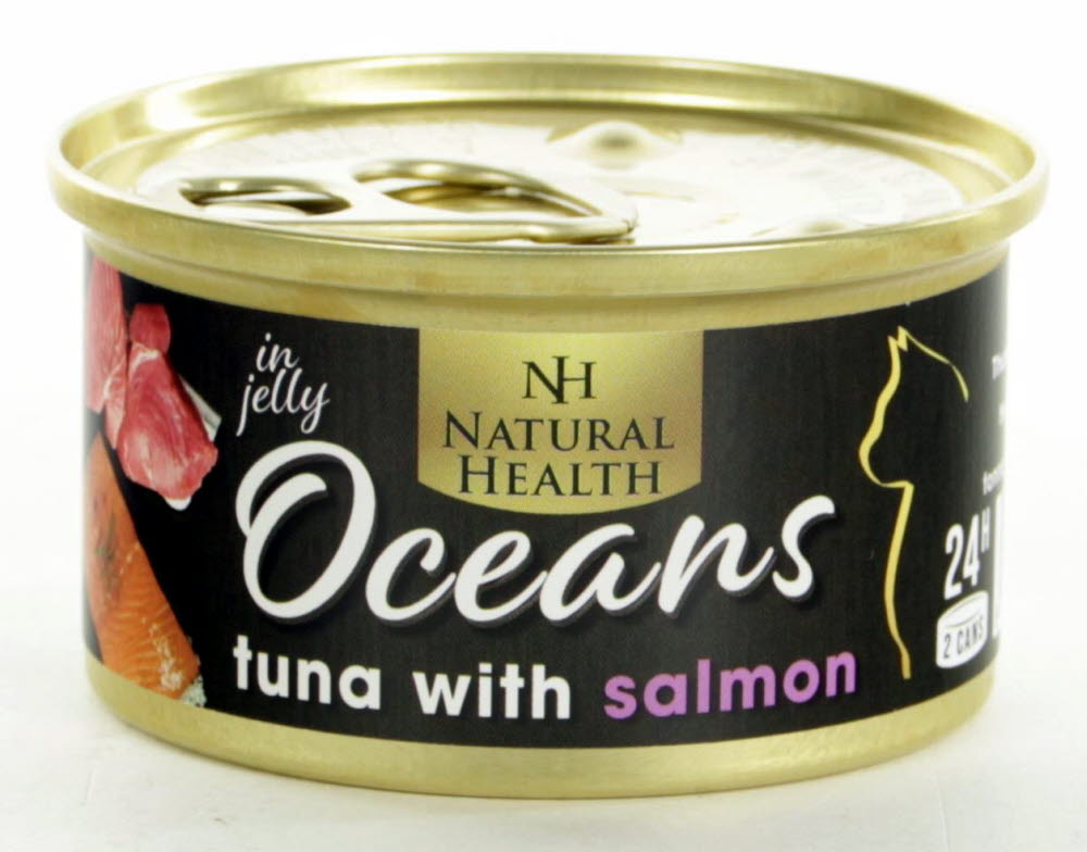 Natural Health Cat Oceans Tuna & Salmon 85 Gram