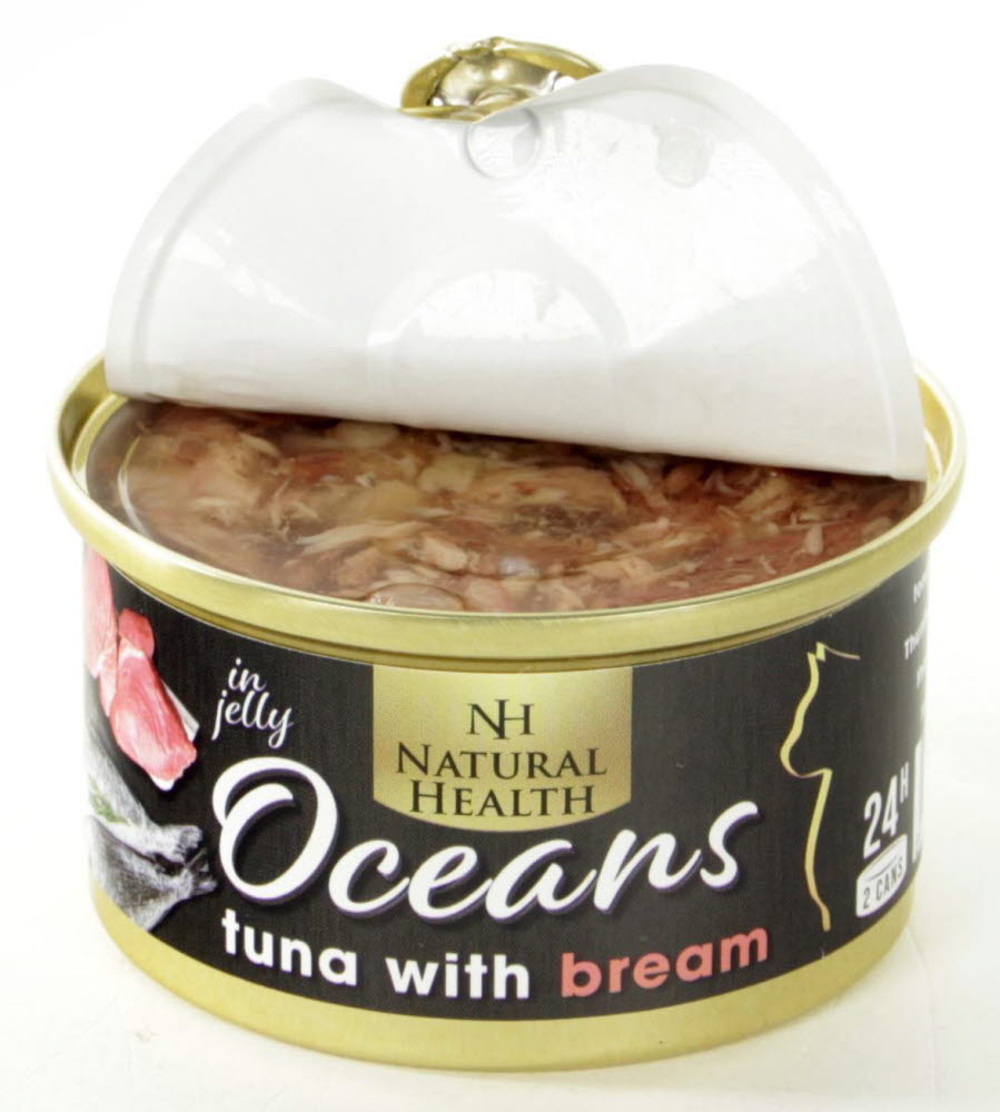 Natural Health Cat Oceans Tuna & Bream 85 Gram