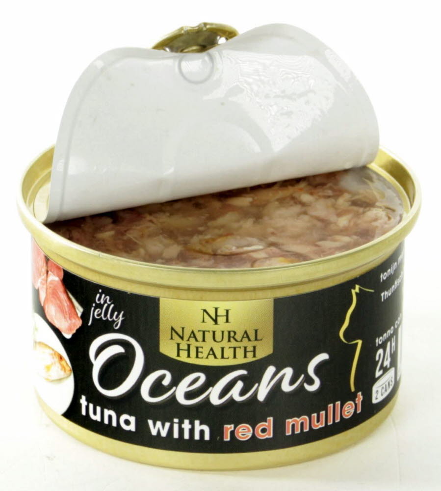 Natural Health Cat Oceans Tuna & Red Mullet 85 Gram