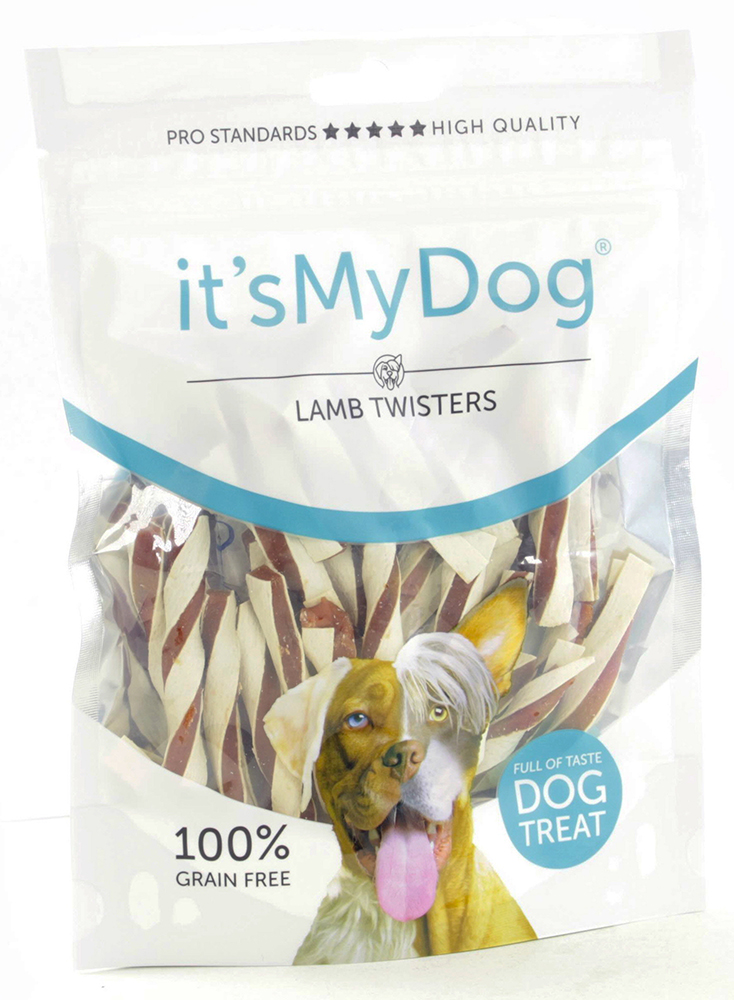 It's My Dog Lamb Twisters 85 gram