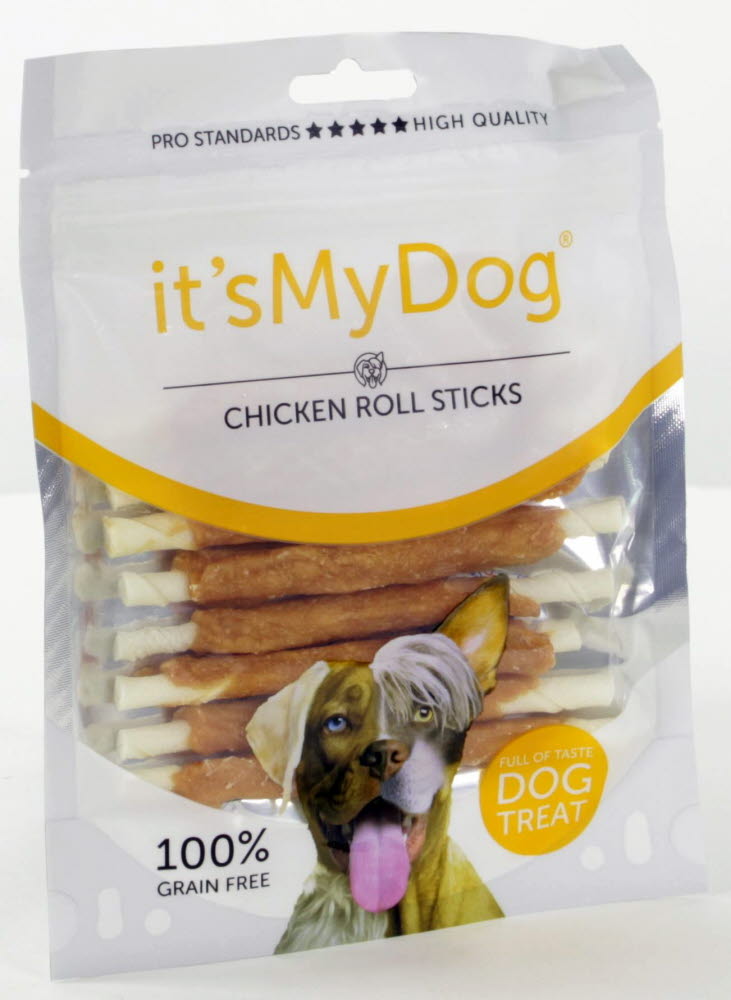 It's My Dog Roll Sticks Chicken 80 Gram