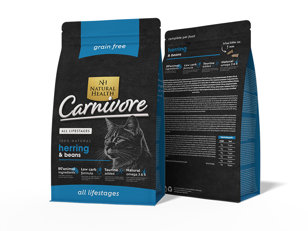 Natural Health Cat Carnivore Fish & Beans