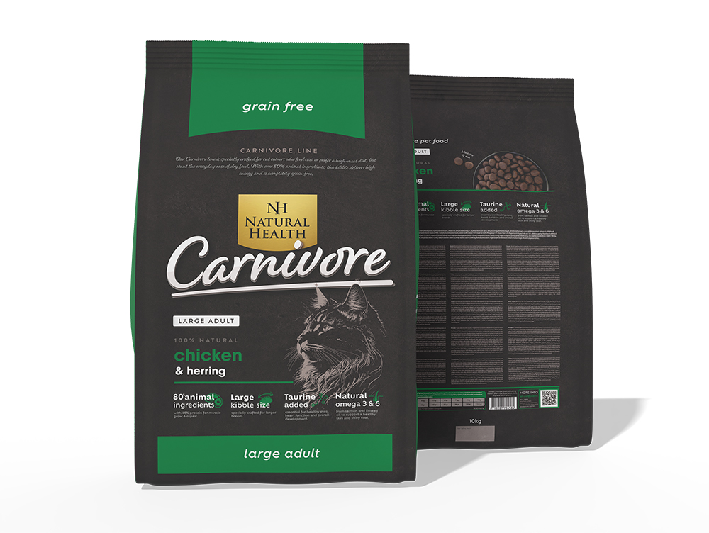 Natural Health Cat Carnivore Large Bite