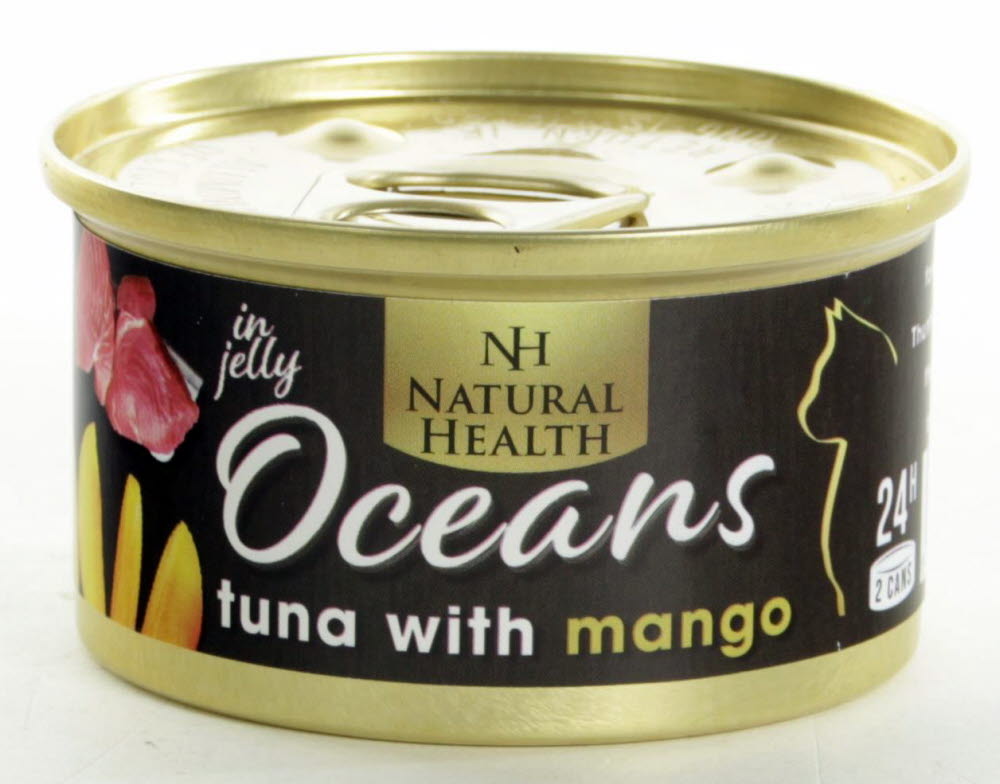Natural Health Cat Oceans Tuna & Mango 85 Gram