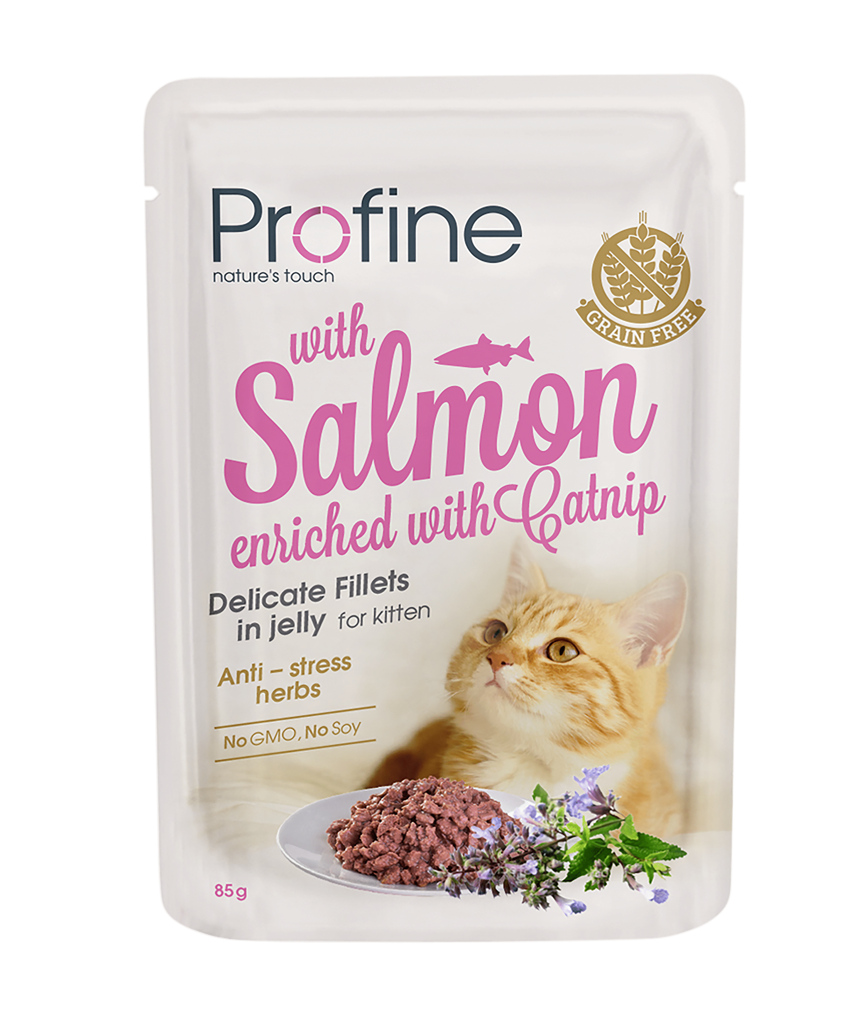 Profine Kitten Gelei met Zalm 85 Gram