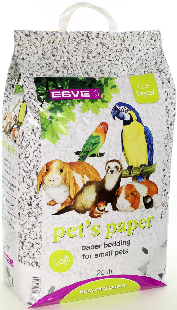 ESVE Pet's Paper Bodembedekking 25 Liter