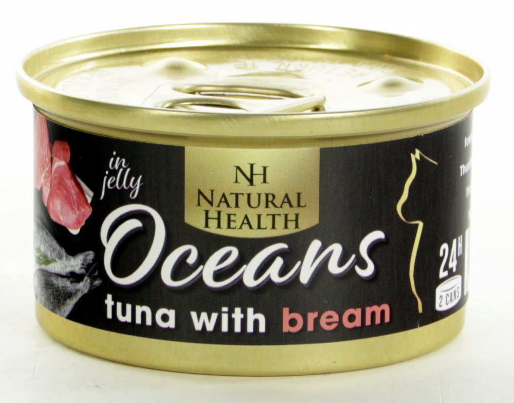 Natural Health Cat Oceans Tuna & Bream 85 Gram