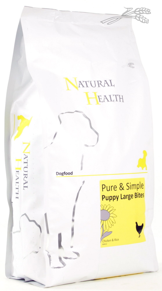 Natural Health Dog Chicken & Rice Puppy Large