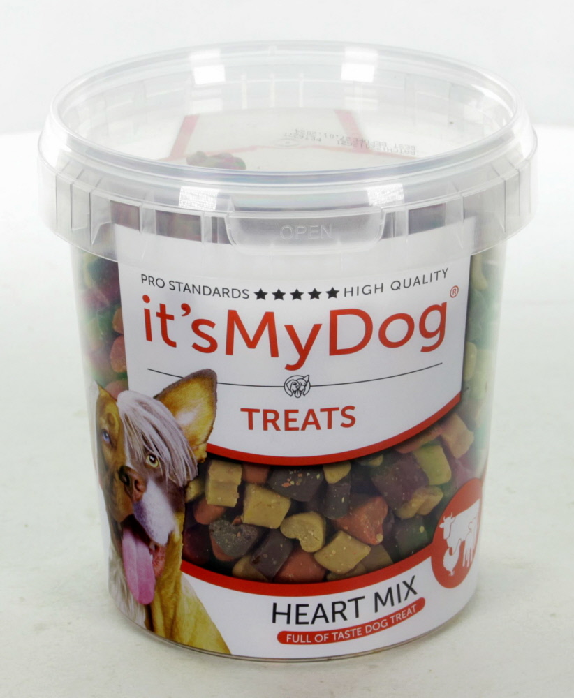 It's My Dog Treats Heart Mix 500 gram