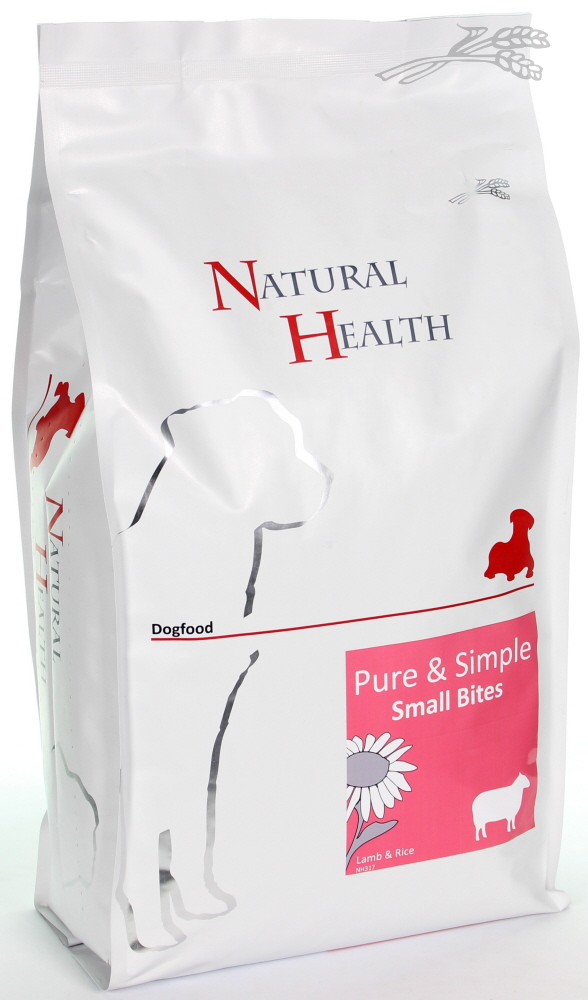 Natural Health Dog Lamb & Rice Small Bite