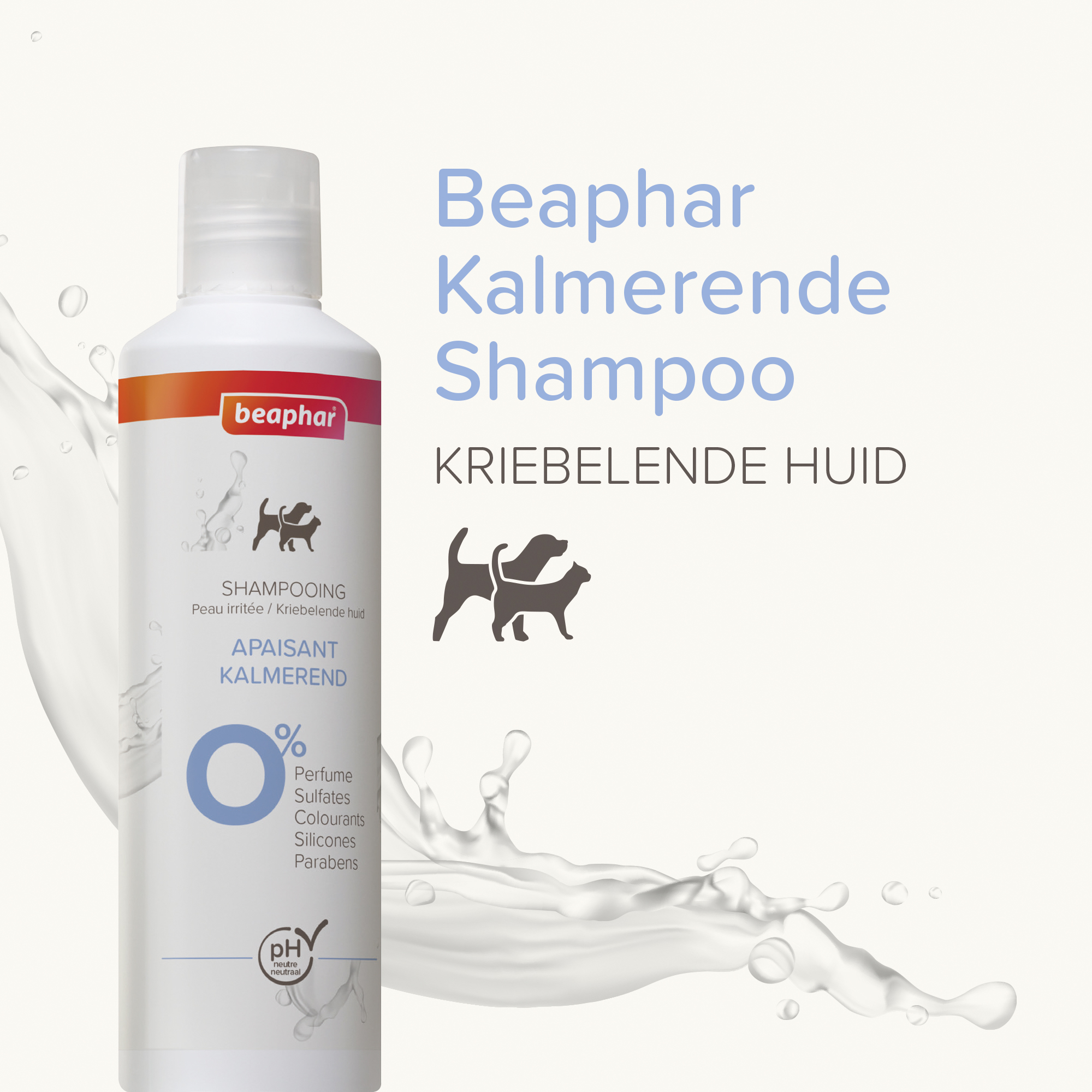 Beaphar Kalmerende Shampoo bij kriebelende huid 250 ML