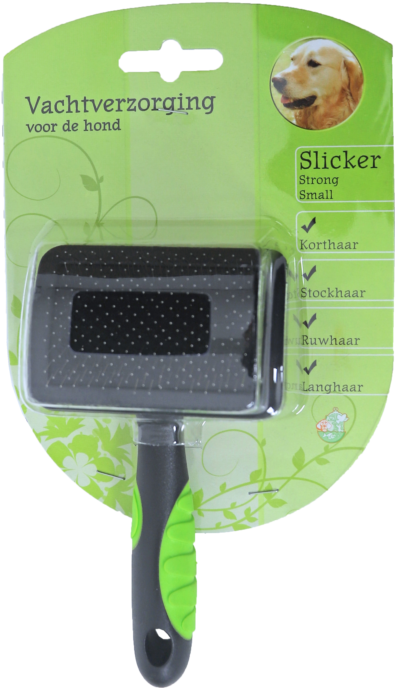 Hondenborstel Slicker Strong Small