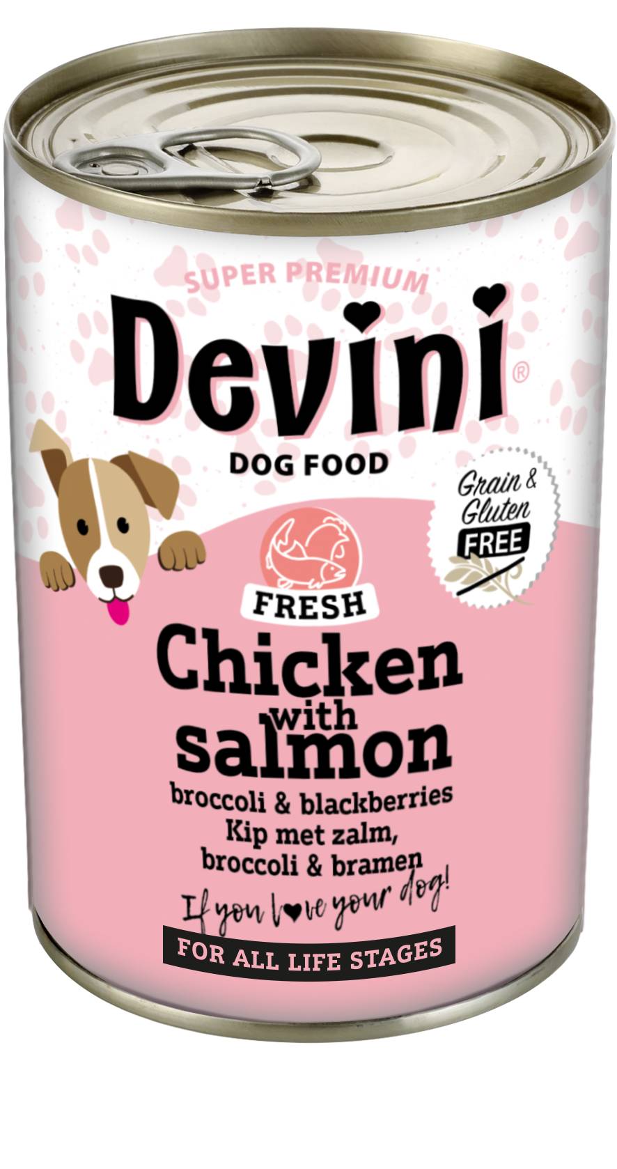 Devini Chicken & Salmon 400 Gram