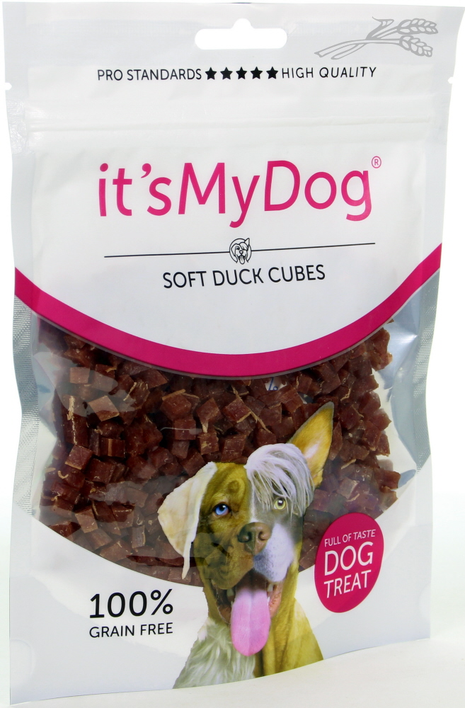 It's My Dog Duck Soft Cubes 85 gram