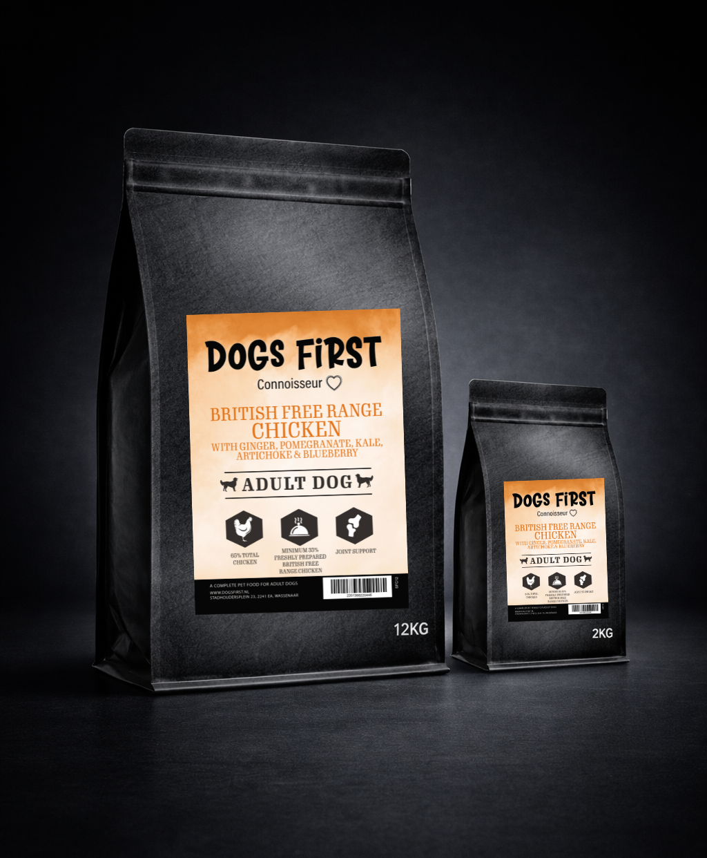 Dogs First Connoisseur Adult Chicken