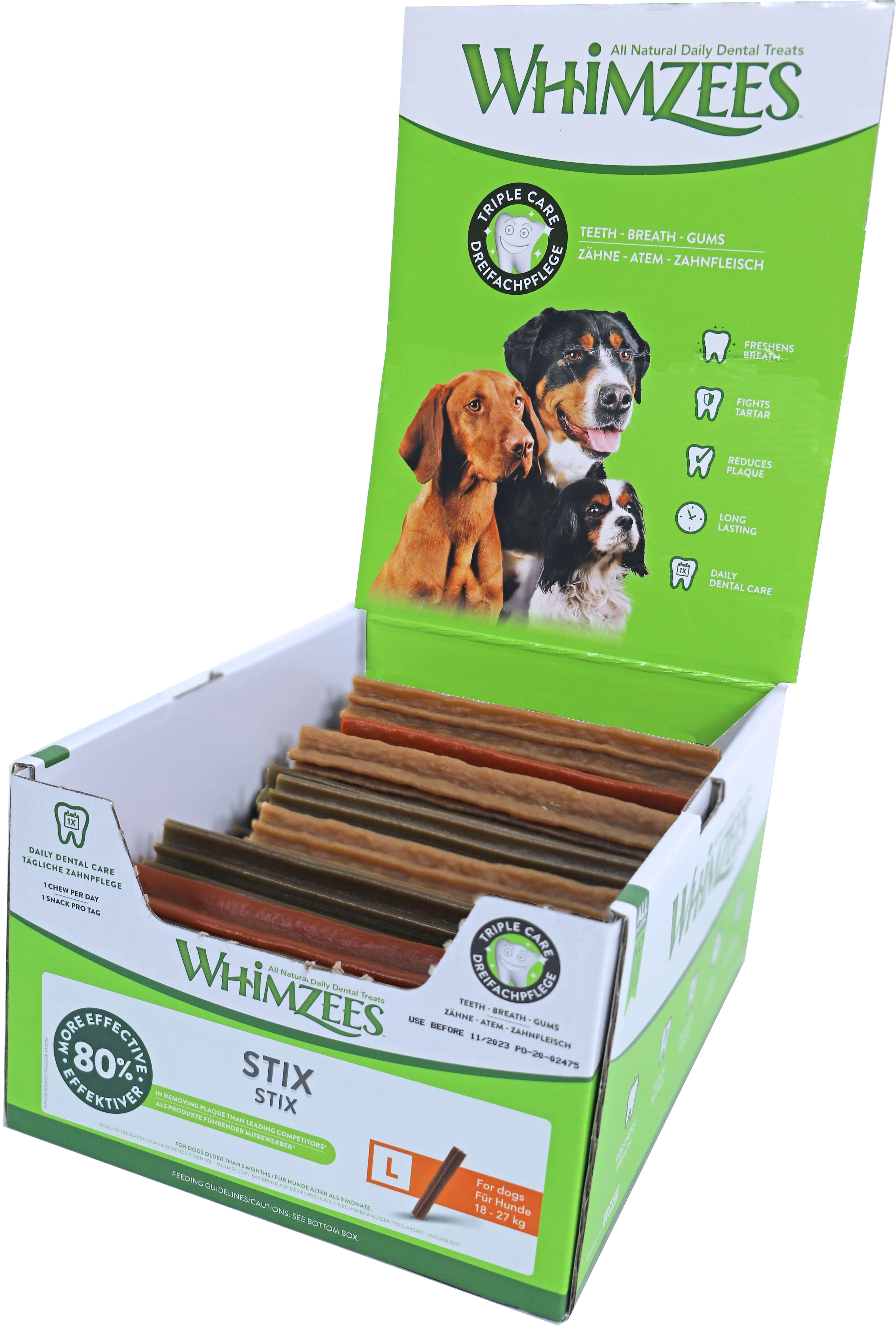 Whimzees Stix Large