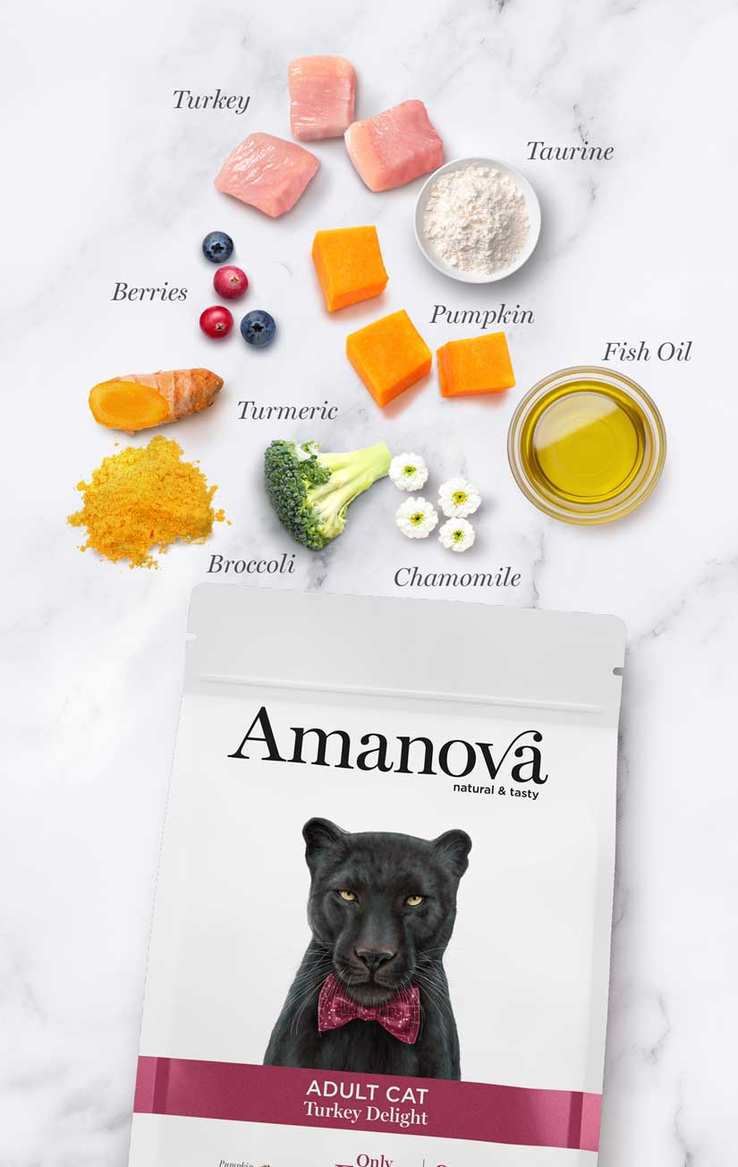 Amanova Adult Cat Turkey Delight