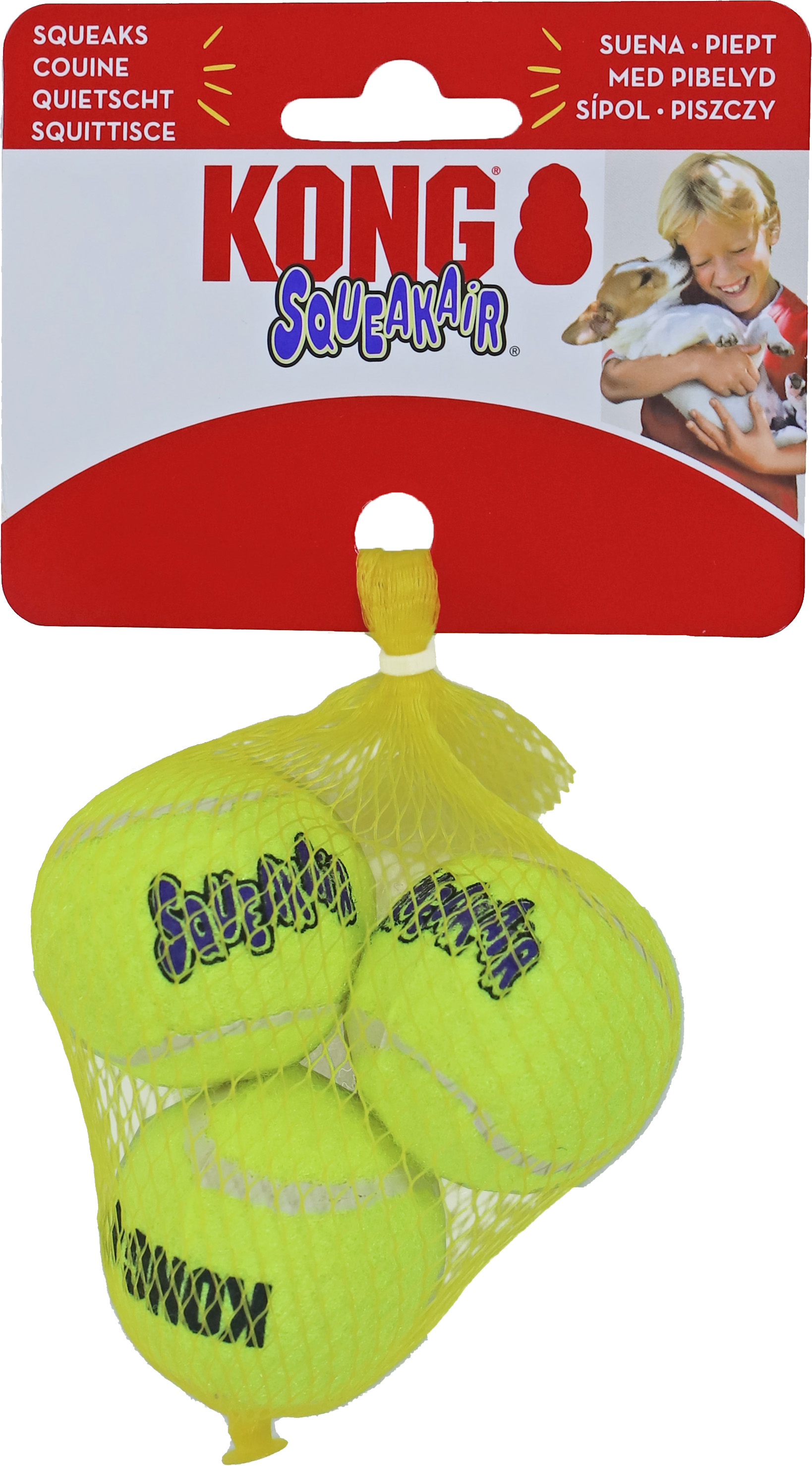 Kong Tennisbal X-Small 3 stuks Ø 4 CM