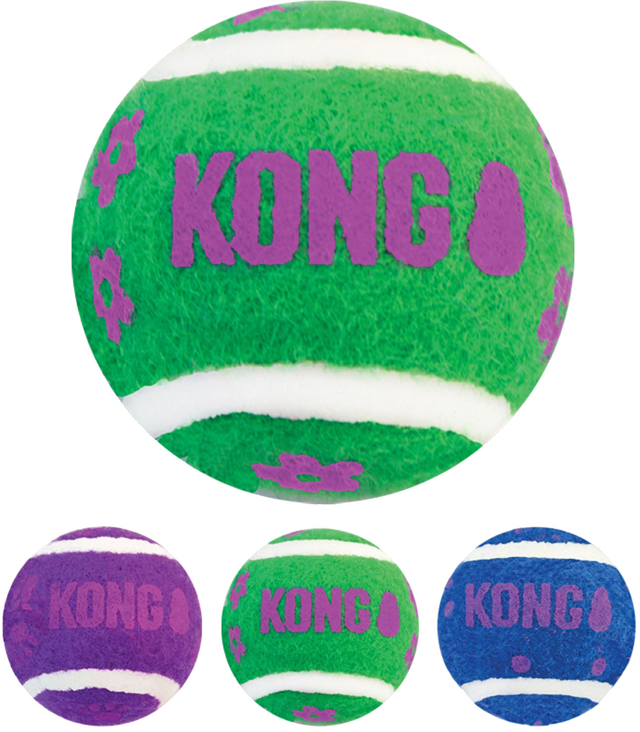 Kong Kat Active, Tennis Balls With Bells.