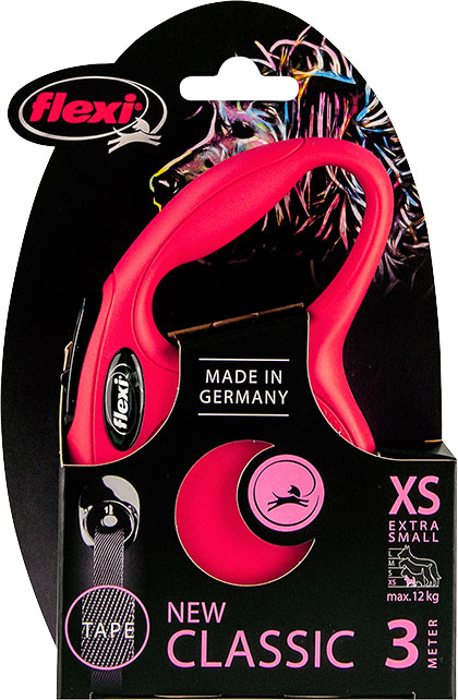 Flexi New Classic Band XS Rood 3 Meter