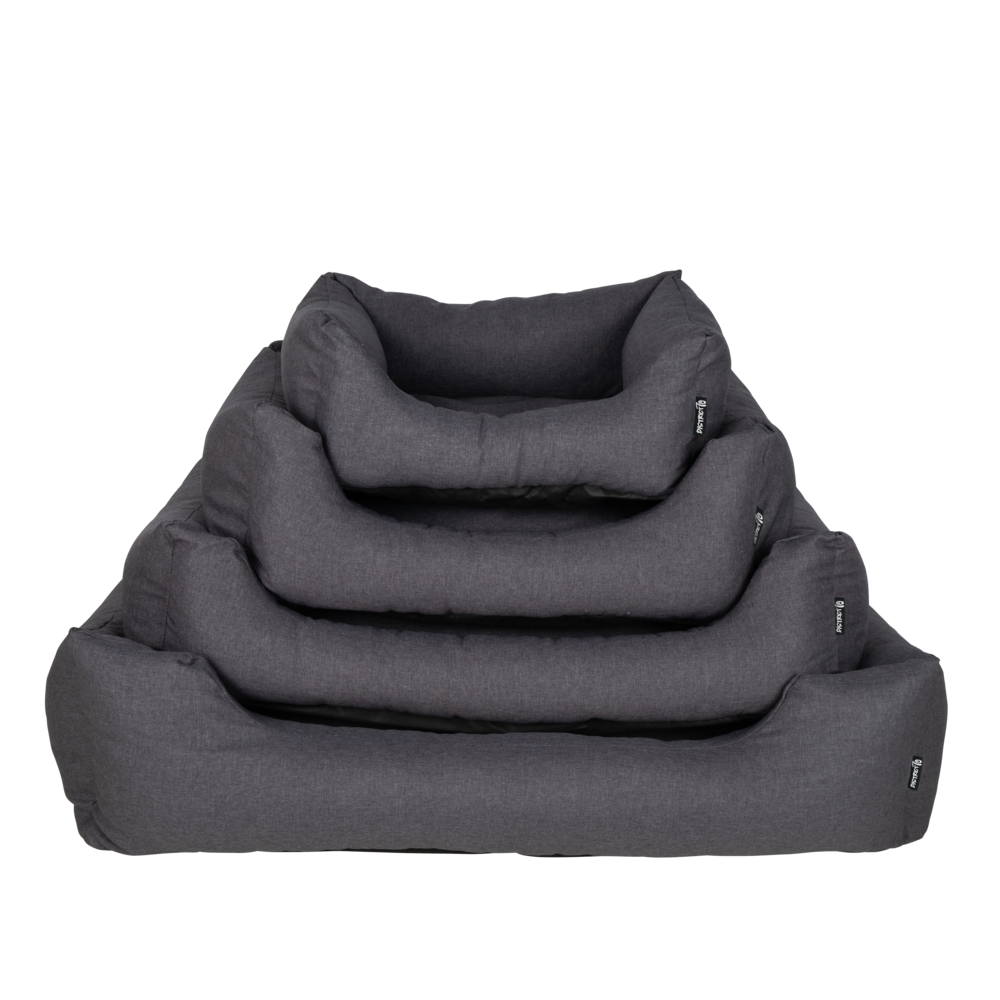 District 70 Classic Box Bed Charcoal Grey S 60 X 44 CM