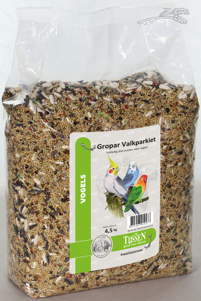 Tijssen Gropar I Valkparkiet 4,5KG